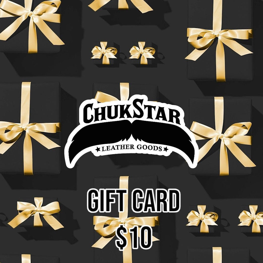 Digital Gift Card - ChukStar Leather Online Store - ChukStar Leather